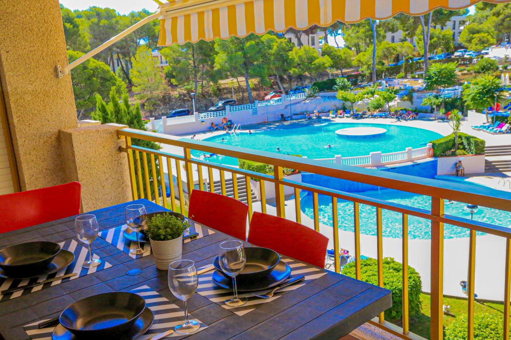 Apartamento Litoral Costa Dorada - Catalunya Donna Pool View